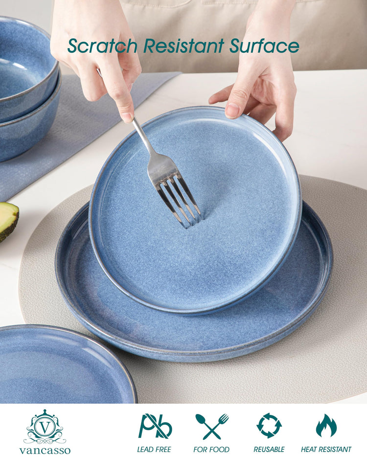ANYA 24 Pieces Plates and Bowls Set