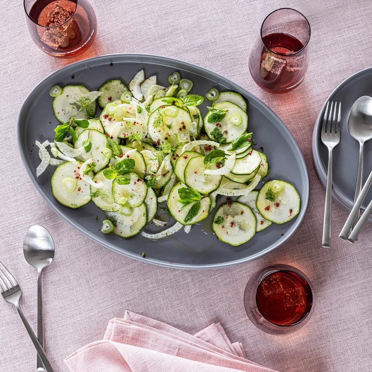 Over&Back Stackable Stoneware Serving Platter