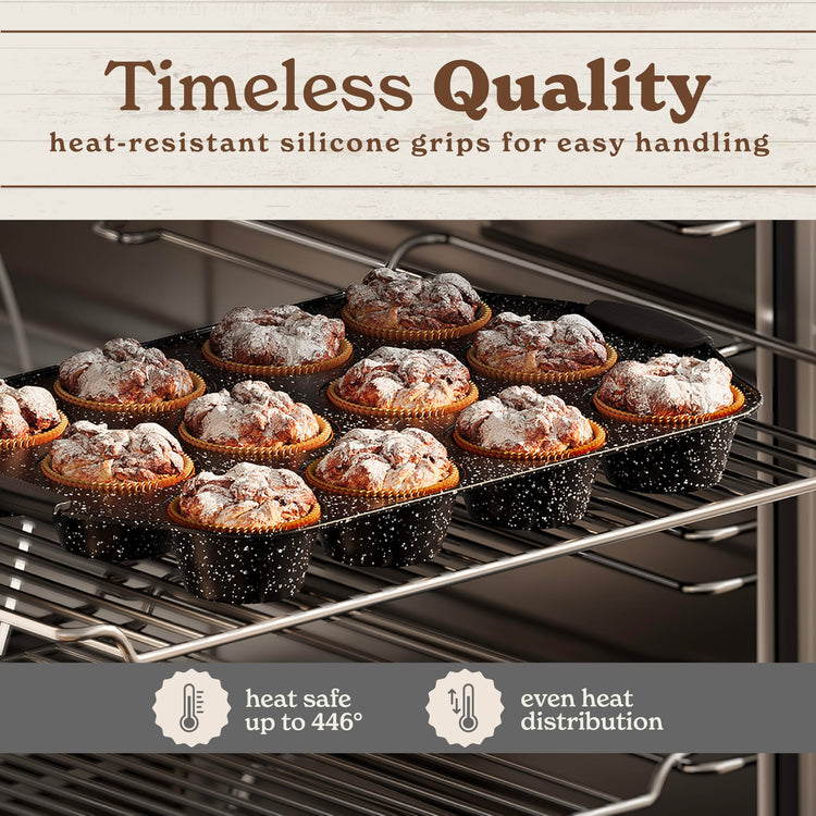 Nonstick Stackable Bakeware Set