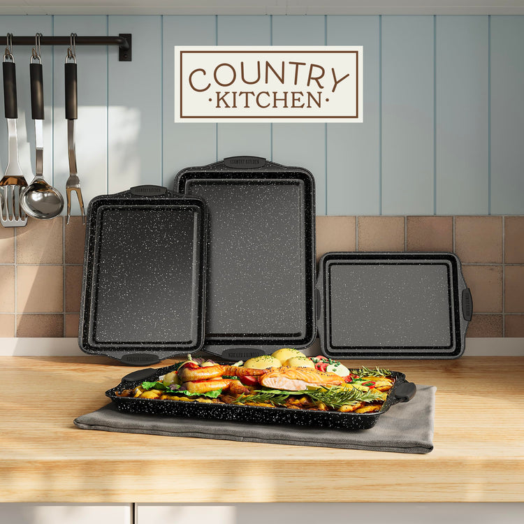 Nonstick Stackable Bakeware Set