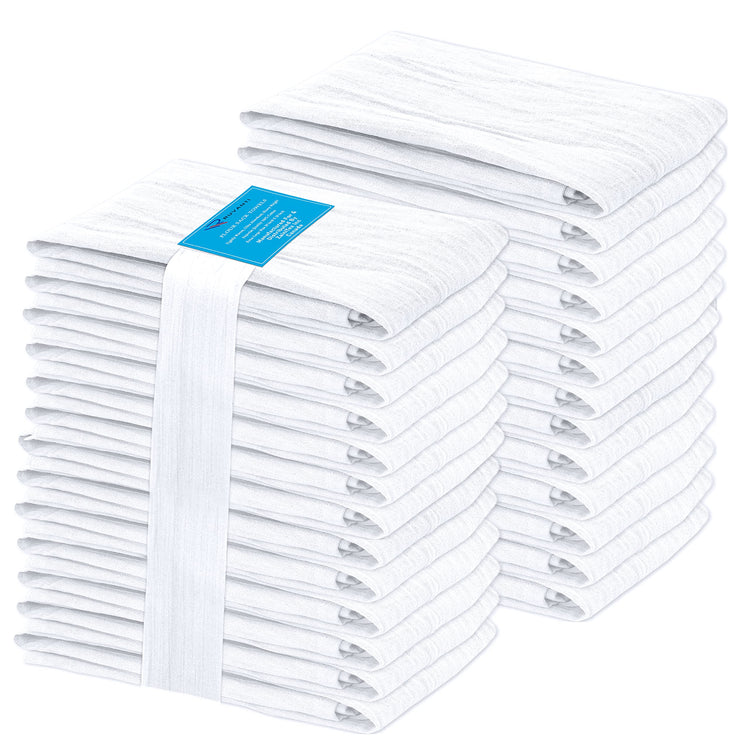 Flour Sack Towels 24 Pack 28”x28” (24 Count)