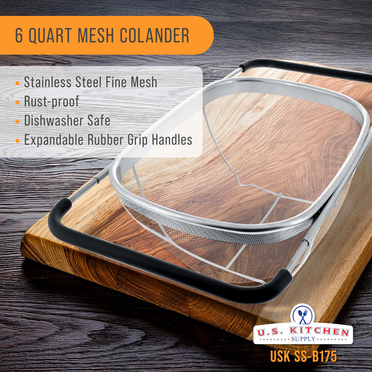 Stainless Steel Colander Strainer
