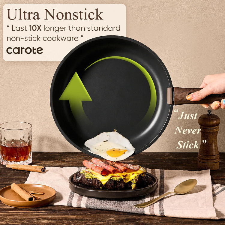 19pcs Pots and Pans Set Non Stick