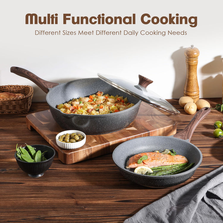 Nonstick Frying Pans (2 Count)