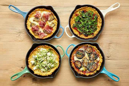 Le Creuset Enameled Cast Iron Signature Iron Handle Skillet, 9", Shallot