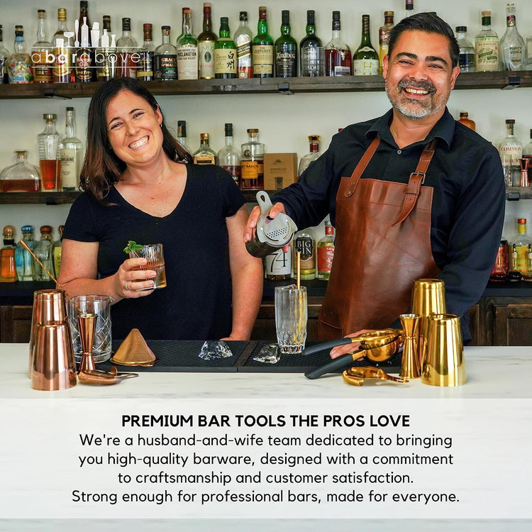 A Bar Above White Handle Gold Blade Channel Knife, Elegant Garnish Tool for Chefs and Bartenders, Citrus Peeler and Lemon Zester for Cocktails, Culinary Dishes, and Home Entertaining
