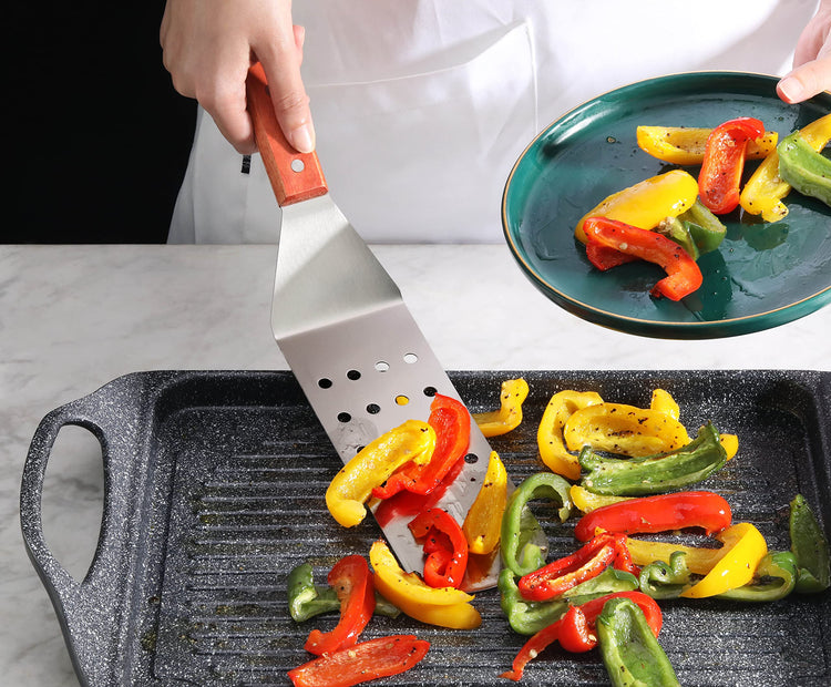 14.5 Inch Perforated Flexible Grill Turner