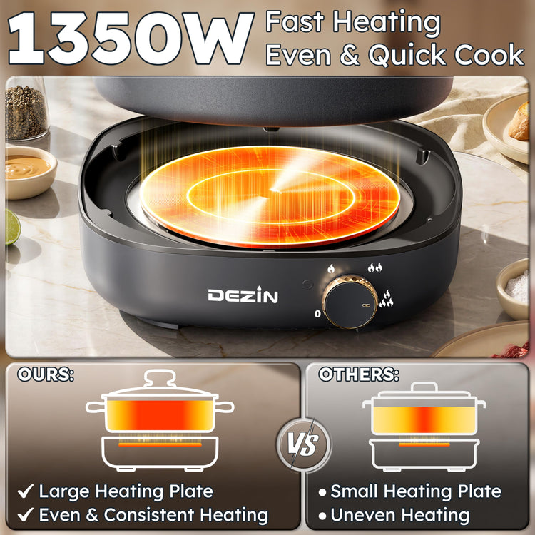 Hot Pot Electric with Divider