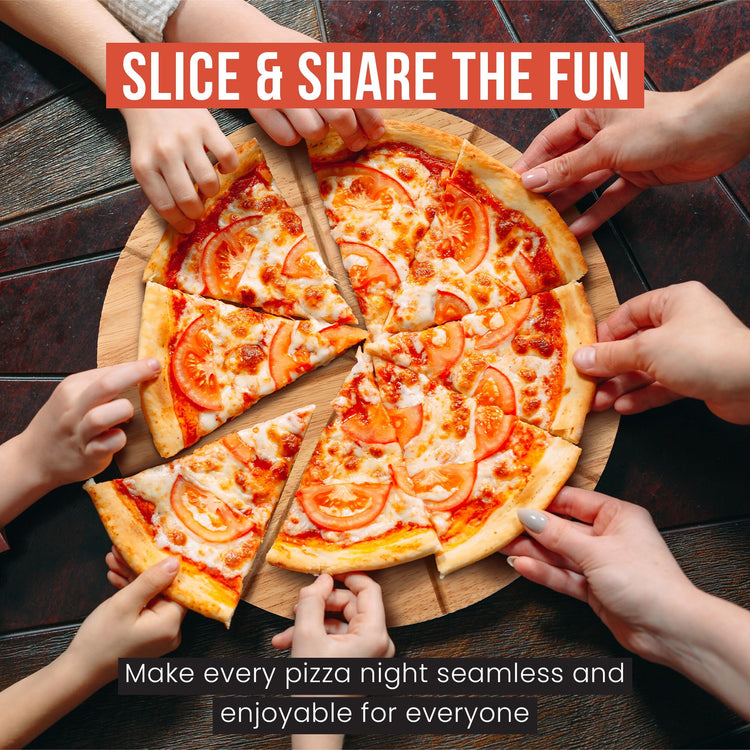 Stainless 14 inch Pizza Cutting Board