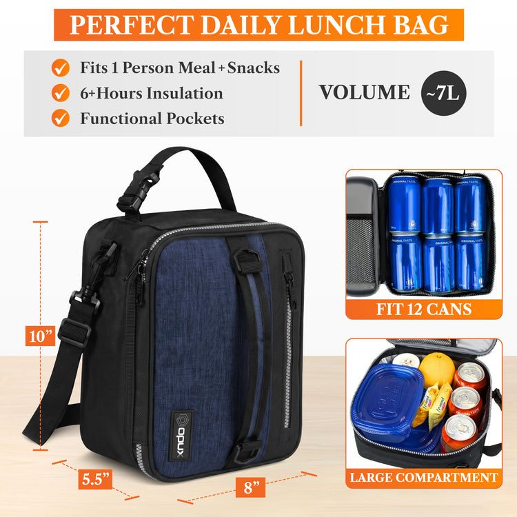 Insulated Lunch Bag for Men Women Kids