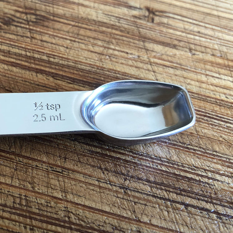 Stainless Steel Double Sided Measuring Spoon