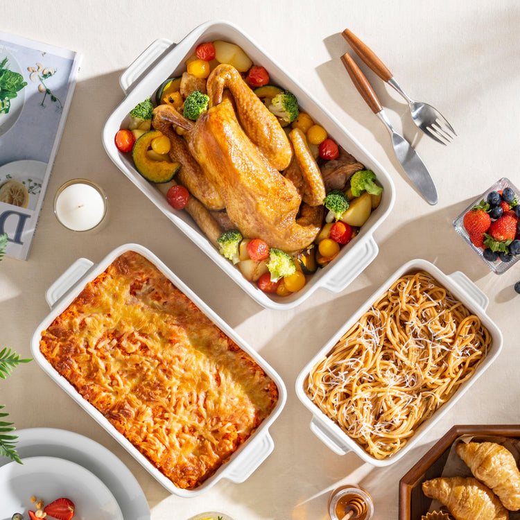 Casserole Dishes for Oven (3 Count)
