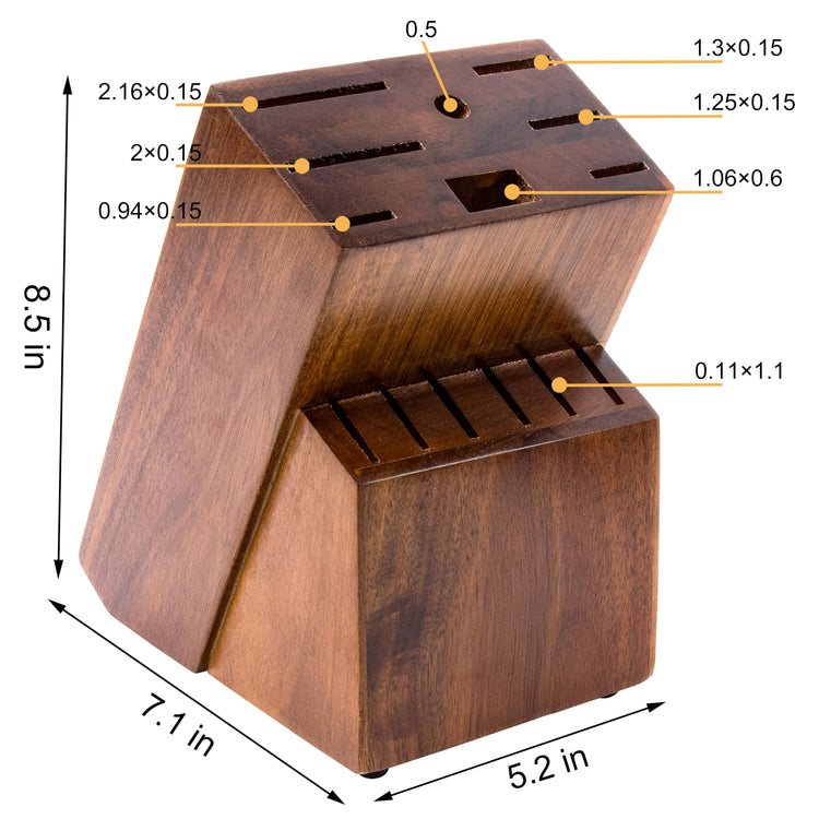 Universal Knife Block Without Knives