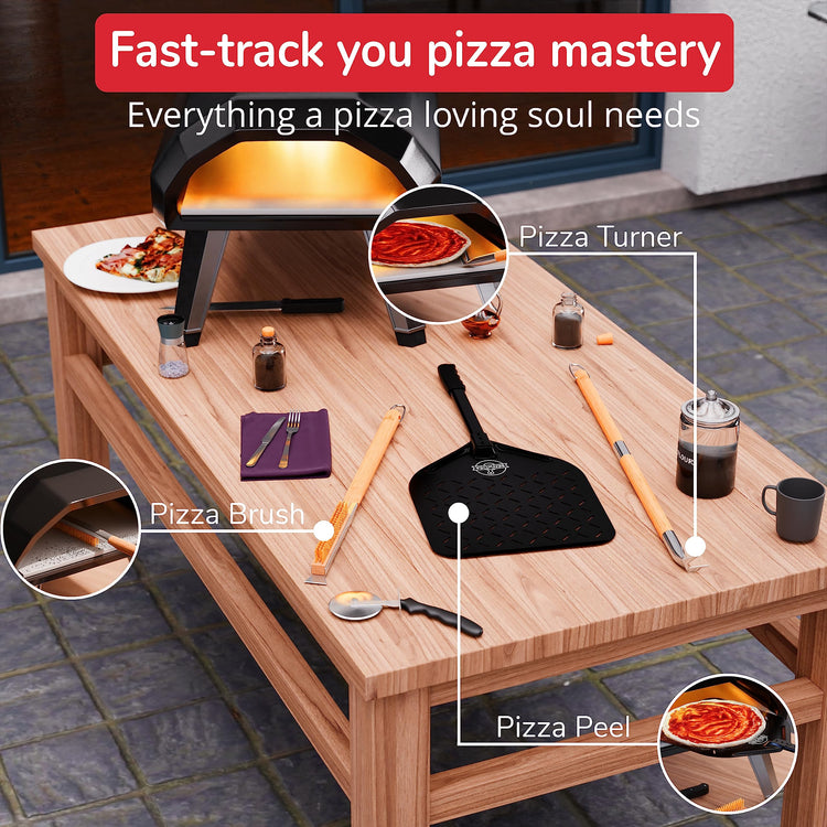 Pizza Turner Fork & Bubble Popper