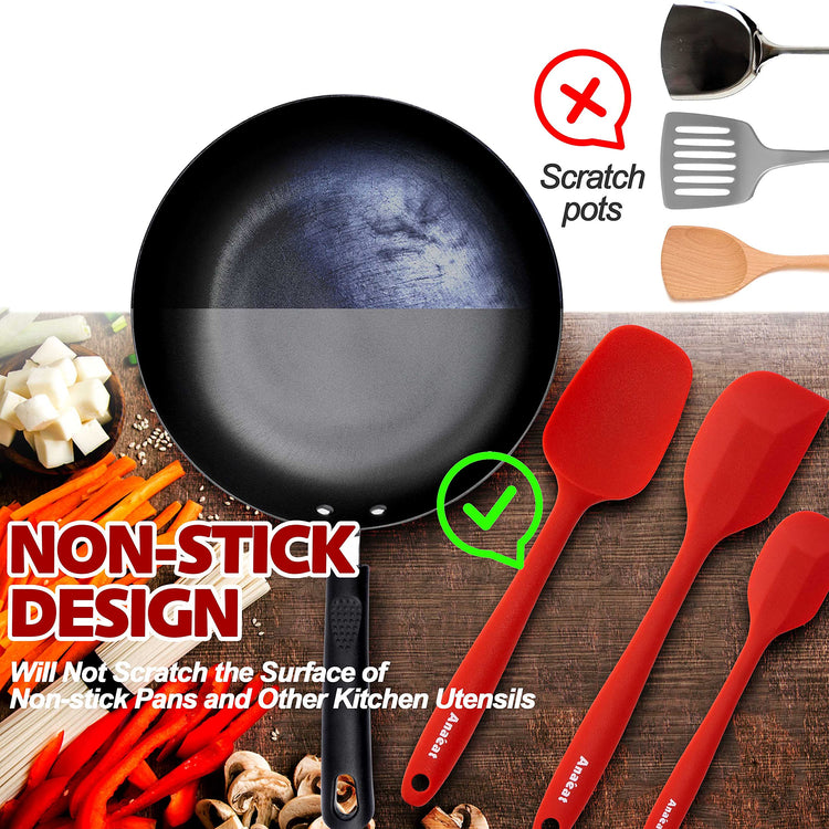Silicone Spatula Set of 5 (5 Count)