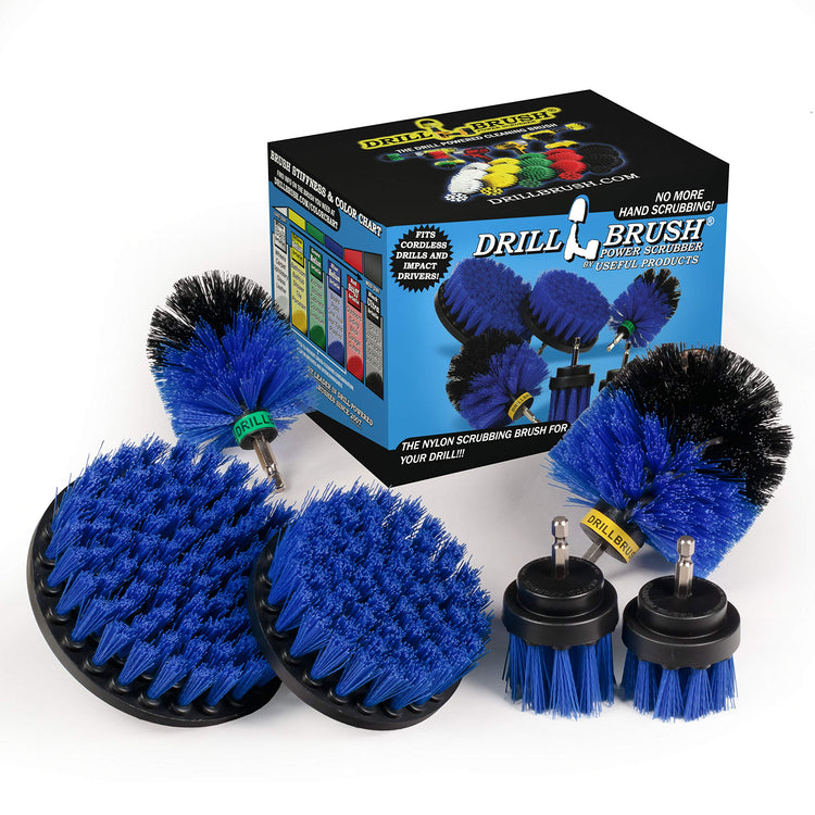 5 Piece Spin Brush Pool Cleaning Kit