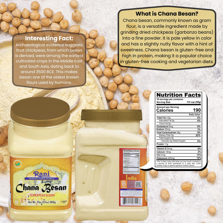 Rani Chana Besan (32 Ounce)