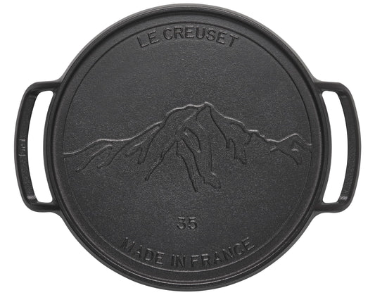 Enameled Cast Iron Pizza Pan