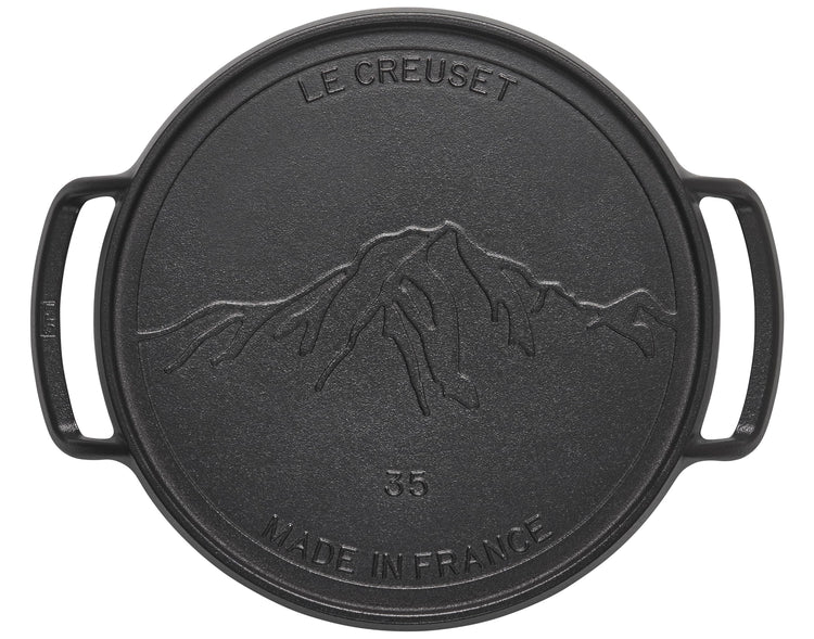 Enameled Cast Iron Pizza Pan