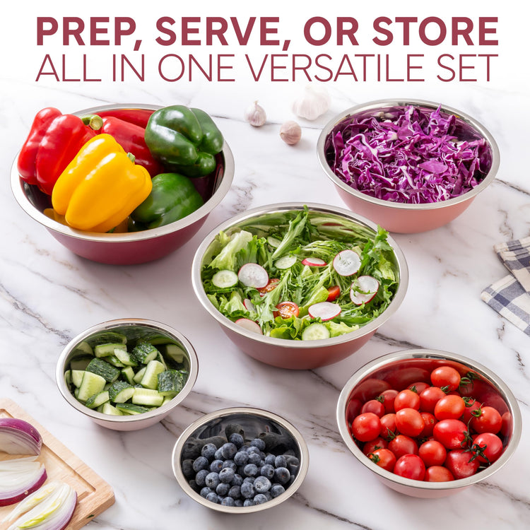 Stainless Steel Mixing Bowls Set