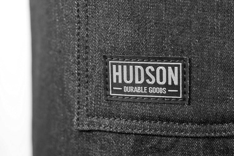 Hudson Durable Goods - Professional Grade Chef Apron for Kitchen, BBQ & Grill