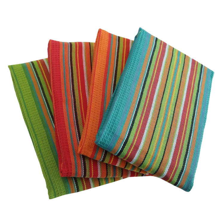 100% Cotton Salsa Kitchen Towels (4 Count)