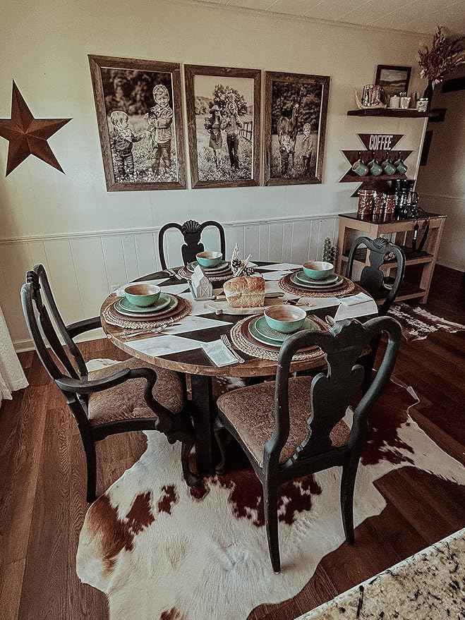 Paseo Road Patina Turquoise 16 Piece Ceramic Southwestern Rustic Cabin Dinnerware Set with Plates, Bowls and Mugs