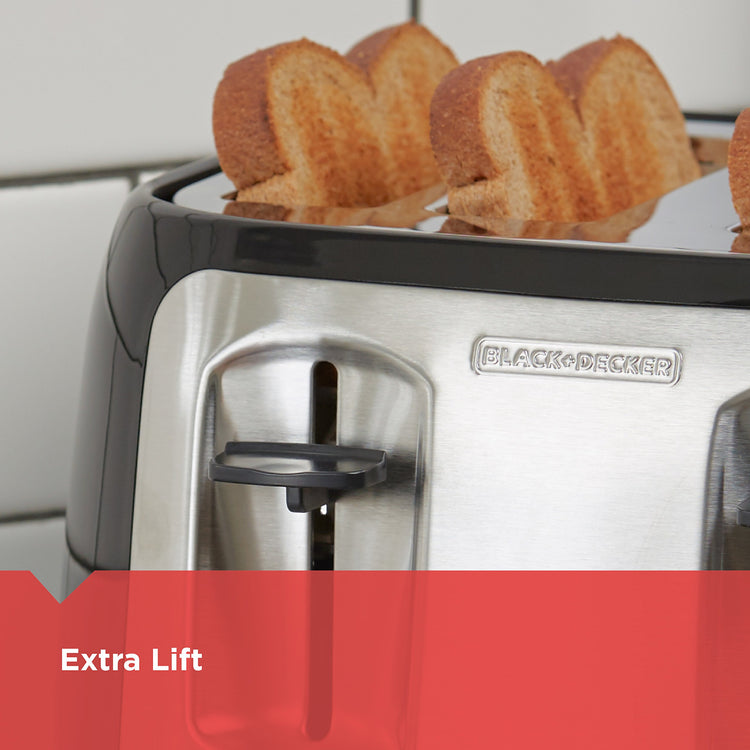 4 Slice Toaster with Extra