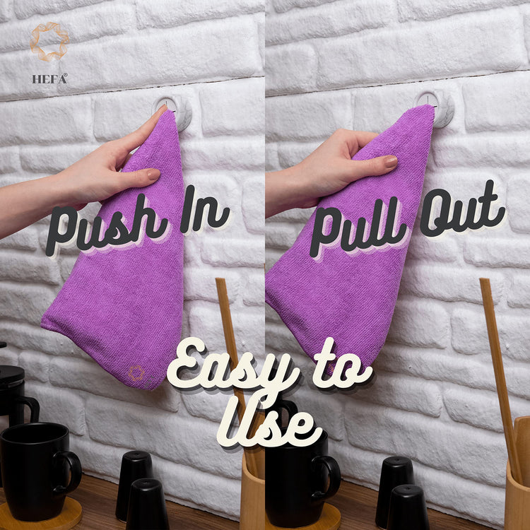 4 Pack Modern Kitchen Towel Holder (4 Count)