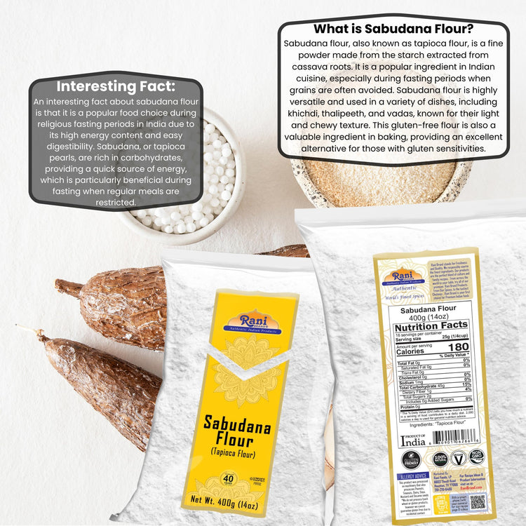 Rani Sabudana Flour (14 Ounce)