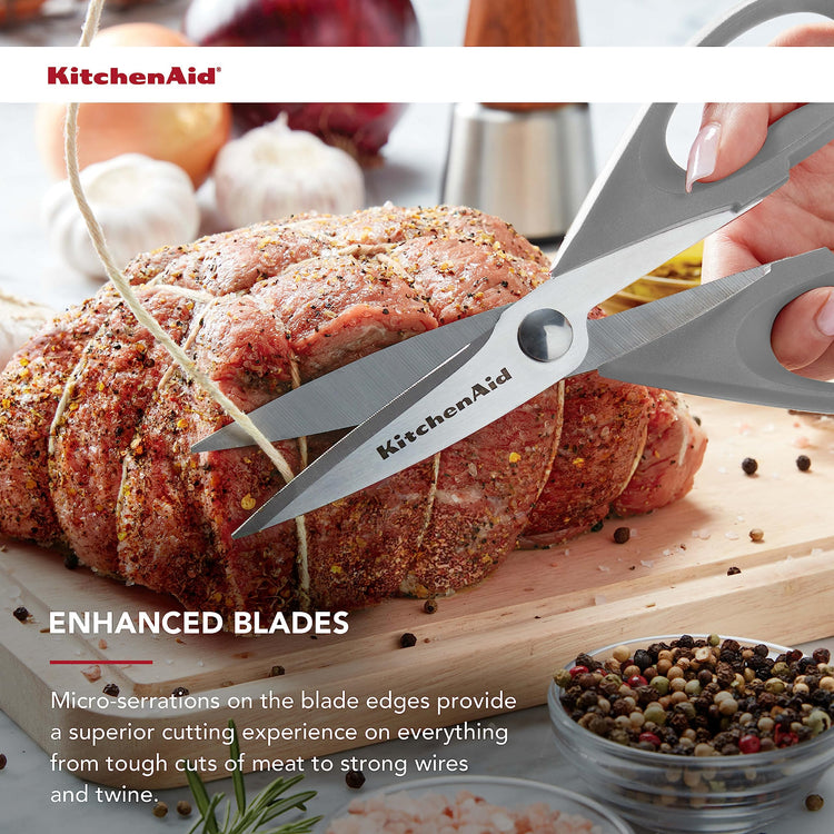 All Purpose Kitchen Shears with Protective Sheath Durable Stainless Steel Scissors