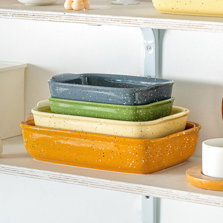 Ceramic Bakeware Dish Set of 3