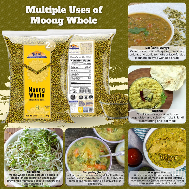 Rani Moong Whole (32 Ounce)