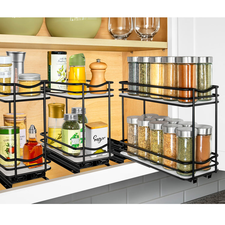 Pull Out Spice Organization for Cabinets