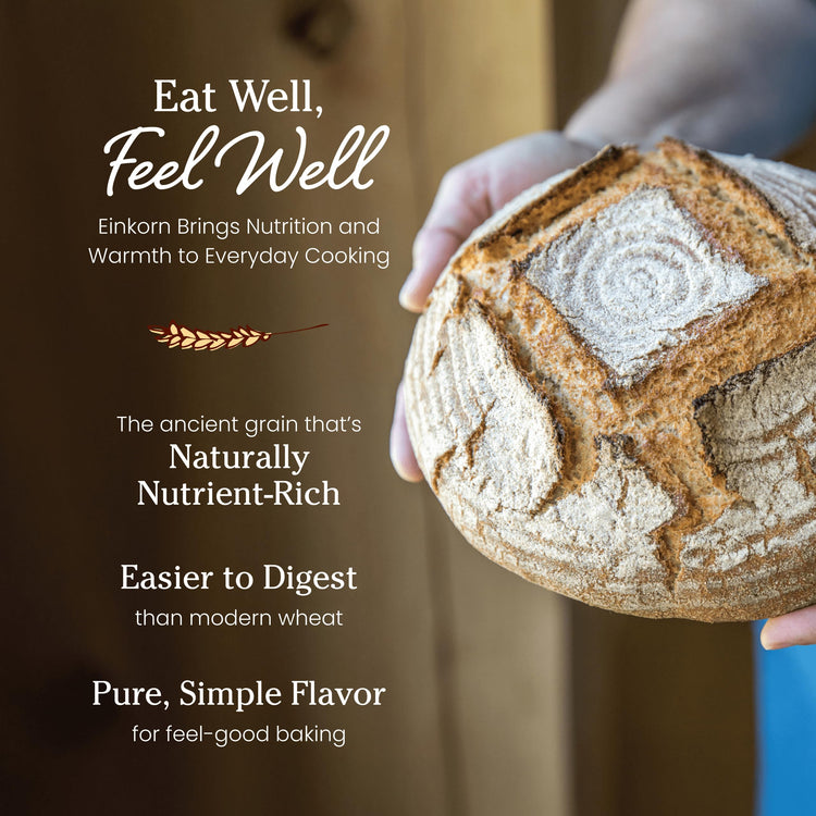 Organic Einkorn Unbleached All Purpose Flour (128 Ounce)