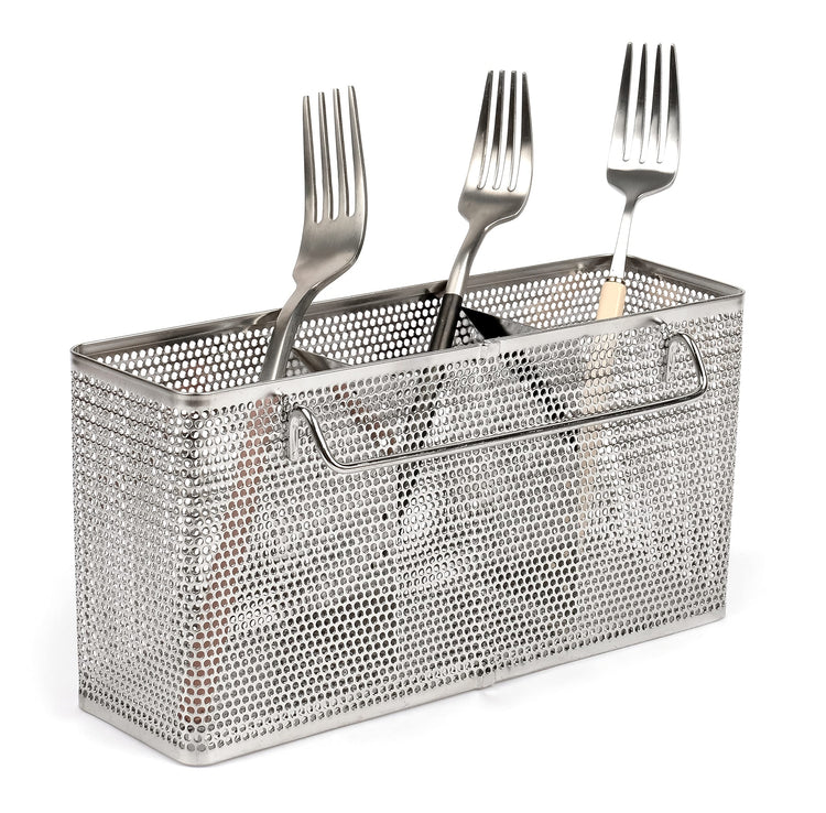 Kitchen Utensil Chopsticks Perforated Holder with Hooks