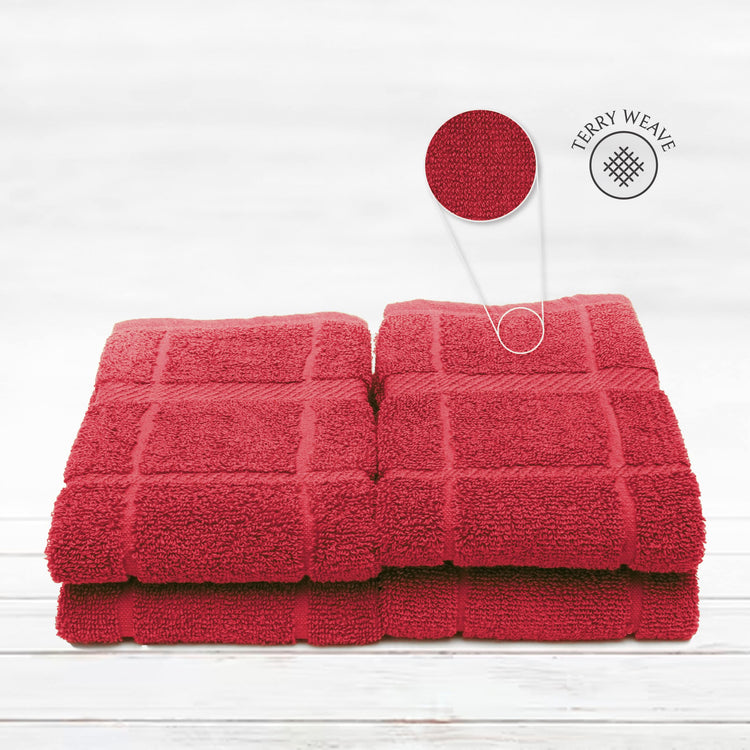 100% Cotton Terry Dish Towels (4 Count)