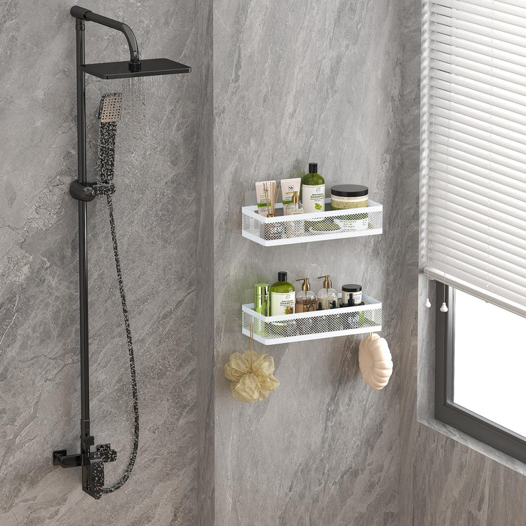 Mesh Shower Caddy Wall Mount (2 Count)