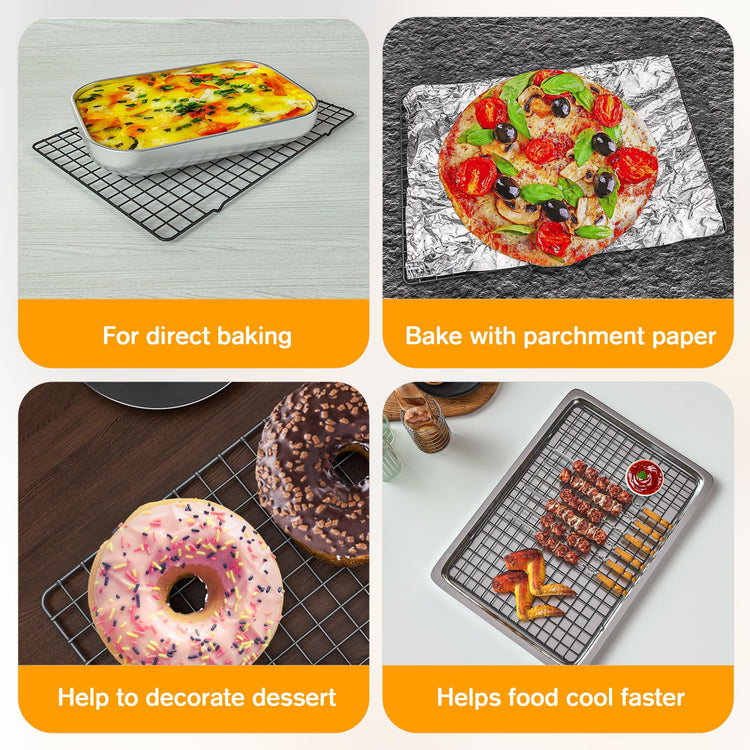 2PCS Cooling Racks for Cooking and Baking