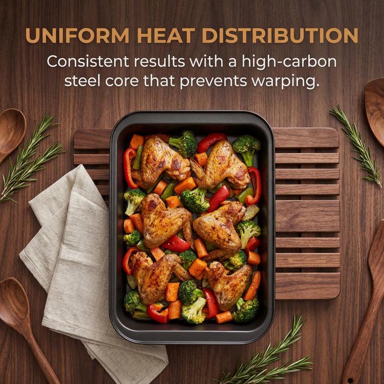 3 Pack Rectangle Baking Pan (3 Count)