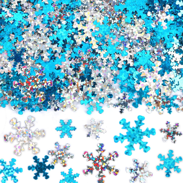 Winter Snowflake Confetti Party Decorations