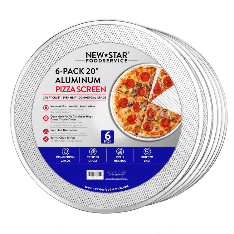 Seamless Aluminum Pizza Baking Screens