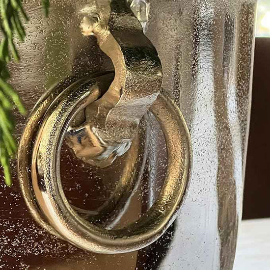 WHW Whole House Worlds Oversized Luxury Champagne Bucket with Old World Panache, 17.75 Inches, (45 cm) Grand Hotel Collection