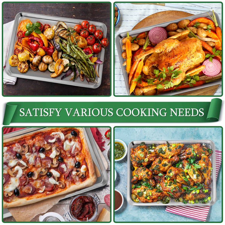 16 Inch Baking Sheet Pan and Cooking Rack