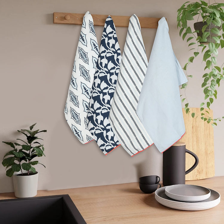 Dish Towels for Kitchen Tea Towels for Gifting Bar Towels for Kitchen Towels Hand Printed Dish Cloths