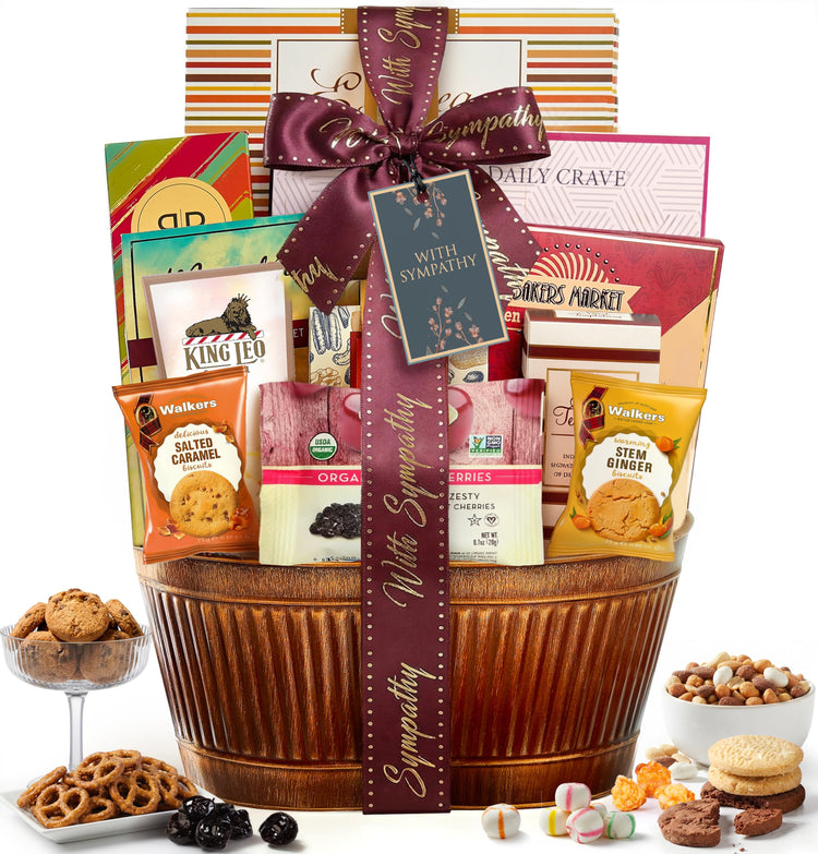 Sympathy Gift Basket Sharing Your Heartfelt Condolences