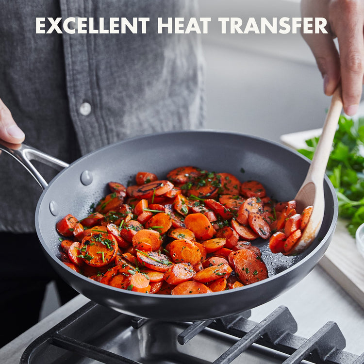 Valencia Pro 10" Ceramic Nonstick Frying Pan with Lid