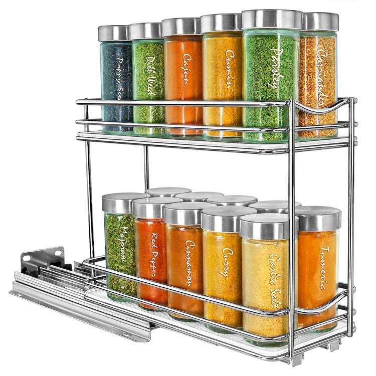 Pull Out Spice Organization for Cabinets
