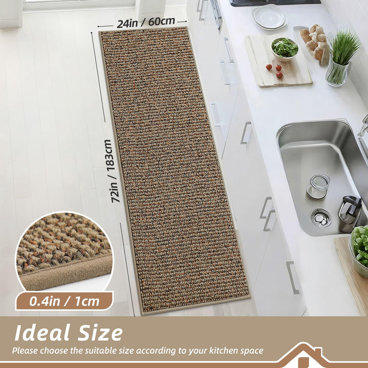 Kitchen Runner Rugs 24"x72" (12 Sq Ft)