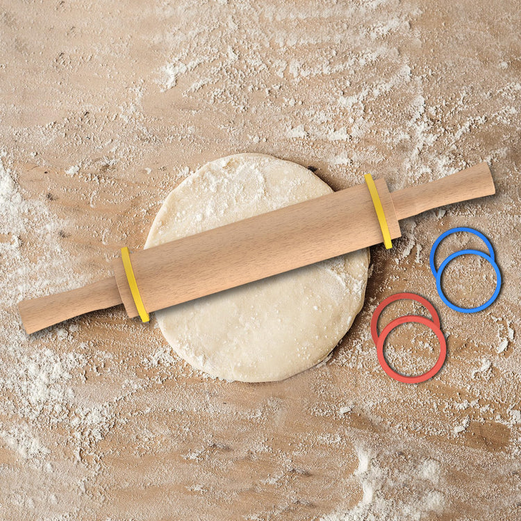 Rolling Pin with Handles (3 Count)